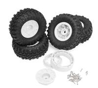 Para Traxxas Para TRX4-4M HB CR18P 1/18 Juego Neumáticos Altos Múltiples Modelos Deben Tener Accesorio Rendimiento Orugas Escala Accesorio De Coche RC(WHITE)