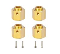 para Traxxas para TRX4 82046-4 6/8/9/10/11/12 MM Latón Más Pesado 12MM Rueda Hexagonal Adaptador Extendido RC Crawler Accesorios De Actualización Piezas De Automóvil Reemplazo RC