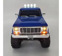 Para Traxxas Para TRX4-M F150 1/18 RC Crawler Car Sistema De Iluminación De 5 V Luz Delantera Luz Trasera Lámpara De Domo Accesorios De Actualización Paquete Luces Flash RC(Front and rear light)