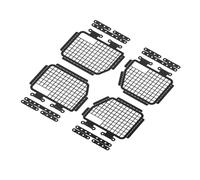 para Traxxas para TRX4-M para Defender 1/18 RC Crawler 1 Juego Red Ventana Lateral Plegable Metal Piezas Mejora Protectoras A Prueba Explosiones Piezas Automóviles RC