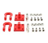 para Traxxas para TRX4 para Axial para SCX10 D90 1/10 Remolque De Metal Hebilla Ganchos para Grilletes Escalada RC Crawler RC Accesorios