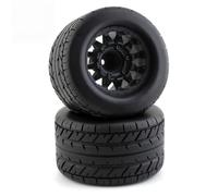 para Traxxas para TRX4 para Axial para SCX10 para HPI para HSP para Tamiya para Kyosho para Arrma para HOBAO 1/10 2 Uds Neumáticos para Cubo Rueda RC Accesorio Modelos RC