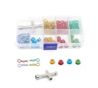 Para Traxxas Para TRX4 Para HSP Para HPI Para Redcat CC01 1/10 RC Car 101 Piezas M4 Tuercas Con Clips Carrocería Pasadores En Forma R Caja Herramientas Piezas