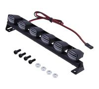Para Traxxas Para Trx4 Para Rustler Para Rustler 4x4 1/10 Kit De Barra De Luz 6 Luces De Techo De Carrocería Accesorios De Actualización Para RC Crawler Car Truck Paquete Luces Flash RC