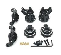 Para Traxxas Para TRX4 Para TRX6 4WD HB R1001 R1002 R1003 1/10 Copa Dirección Del Eje Delantero C Para Seat Accesorios Coche Trepador Control Remoto Cazoleta DireccióN Rc(Black)