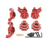 Para Traxxas Para TRX4 Para TRX6 4WD HB R1001 R1002 R1003 1/10 Copa Dirección Del Eje Delantero C Para Seat Accesorios Coche Trepador Control Remoto Cazoleta DireccióN Rc(Red)