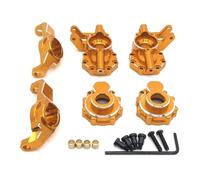Para Traxxas Para Trx4 Para Trx6 4wd Hb R1001 R1002 R1003 1/10 RC Crawler Car Eje Delantero Copa De Dirección C Para Asiento Accesorios RC(Yellow)