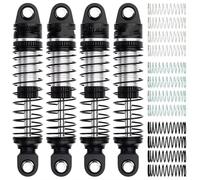 para Traxxas para TRX4M 1/18 52 Mm 4 Piezas Amortiguadores Delanteros Traseros Aluminio Accesorios Actualización Coche RC Crawler Amortiguador Ajustable RC