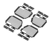 para Traxxas para Trx4m para Defender 1/18 RC Coche De Acero Inoxidable Reversible Protector Ventana Piezas Opción Actualización Malla Piezas Automóviles RC
