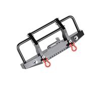 para Traxxas para TRX4M para Defender 97054 1/18 RC Crawler Car para Carreras Piezas De Actualización Parachoques Delantero Aluminio RC Marco Parachoques
