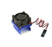 Para Traxxas Para TRX4M Para TRX-4M Para Defender Para Bronco 1/18 Disipador Calor Motor Ventilador Refrigeración Radiador Motor Piezas Carreras RC Mejoras(Blue)