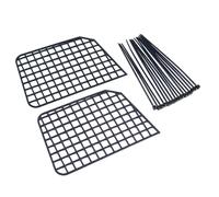 para Traxxas para Unlimited para Desert para Racer 1/7 2 Redes Protectoras Laterales Ventanas Coche con Bridas Piezas Mejora Accesorios RC