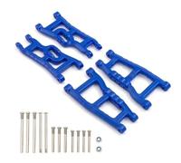 Para Traxxas Para VXL Para Slash 2WD Para Nitro Para Slash Para Rustler Para Raptor 1/10 Juego Brazo Suspensión Delantera Y Trasera Piezas Control Remoto RC Maquetas Componentes(Blue)