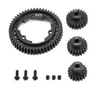 para Traxxas para X-Maxx 1/10 para E-Revo 2.0 para VXL para Maxx 1/5 4PCS Actualizaciones De Acero 46T+18T+20T+22T Accesorios RC