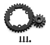 para Traxxas para X-maxx 1/5 para XRT 1/6 RC Coche Acero Endurecido 2 Uds 1,5 Mod 35T 32T Engranaje Recto 12T 13T Conjunto Engranajes Piñón Piezas Mejora Piezas Mejora RC
