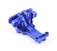 Para Traxxas Para X-maxx 6S 8S Para XRT 8S 1/5 1/6 Cubierta Caja Cambios Diferencial Mamparo Superior Delantero Metal 7720 Piezas Mejora Coche RC RC Reemplazos Repuestos(Blue)