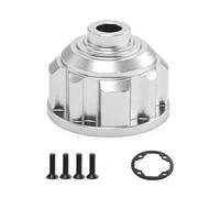 Para Traxxas Para X-Maxx/Para X-Maxx 2.0/Para Maxx Para Slash Caja Diferencial Aluminio Delantera/Trasera/Centro - CNC Mecanizado Aleación 6061 RC Mejoras(WHITE)