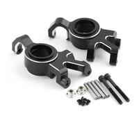 Para Traxxas Para X-Maxx Xmaxx 6S 8S 1/5 2 Piezas Bloque De Dirección Delantero Metálico Accesorios Y Piezas De Mejora Para Monster Truck RC Repuesto ActualizacióN Rc(Black)
