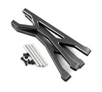 Para Traxxas Para X-Maxx Xmaxx 6S 8S 1/5 2 Piezas Metal Brazo Suspensión Superior Delantero Trasero Accesorios Para Mejorar Tu Monster Truck RC Rc Maquetas Piezas(Black)