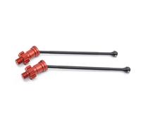 Para Traxxas Para X-Maxx XMAXX 6S 8S 1/5 Metal Eje Transmisión CVD Delantero Trasero Camión Monstruo Piezas Accesorios Para Mejoras Coches RC Repuestos(Red,2pcs)