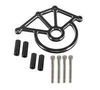 Para Triumph Para Bonneville T100 Para Thruxton 900 Para Scramble Motocicleta Placa Guía Cadena Protector Estabilizador OTBEHUWJ(Black Chrome)