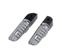 para Triumph para Bonneville T100 T120 para Bobber para Street para Scrambler Reposapiés Traseros Motocicleta Reposapiés Pasajero Pedal Reposapiés Delanteros(Grey)