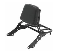 Para Triumph Para Bonneville T100 T120 Street Para Scrambler Respaldo Para Motocicleta Con Portaequipajes Almohadillas Respaldo Moto(Black)
