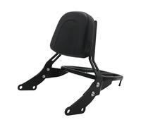 Para Triumph Para Bonneville T120 T100 Street Twin Para Scrambler 2017-2022 Cojín Respaldo Para Pasajero De Motocicleta Y Portaequipajes(Black)