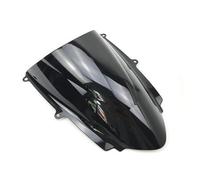 para Triumph para Daytona 675 675R 2013 2014 2015 2016 2017 Piezas Doble Burbuja Parabrisas Deflector Viento Parabrisas Motocicleta Deflector Viento(Negro)