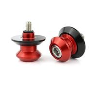 Para Triumph Para Tiger 800 XC XCX XR Para Tiger660 850 Sport Para Street Triple Motocicleta 8mm Manivela Bobinas Soporte Deslizador Bobina Deslizadores de protección contra caídas de motos(ROJO)