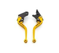 Para Triumph Para Trident 660 2021 2022 2023 2024 Accesorios Para Motocicletas Manija De Palanca De Embrague De Freno Ajustable Corta Y Larga(147mm Gold)