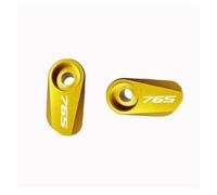 para Triumph Street Triple 765 RS/S/R 675 Daytona Trident 660 ABS Cubierta Protectora del Sensor(Gold-2pcs)