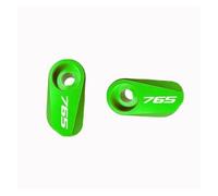 para Triumph Street Triple 765 RS/S/R 675 Daytona Trident 660 ABS Cubierta Protectora del Sensor(Green-2pcs)