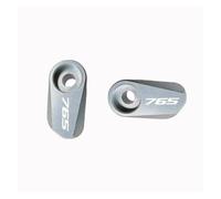 para Triumph Street Triple 765 RS/S/R 675 Daytona Trident 660 ABS Cubierta Protectora del Sensor(Titanium-2pcs)