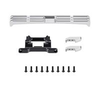 Para Trx-4m High Trail F150 1/18 Parachoques Trasero Delantero De Aleación Aluminio Con Gancho Remolque Coche Trepador Control Remoto Piezas Mejora Reemplazar Maquetas Parachoques RC(Front)