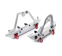 para TRX4 para Axial para SCX10 90046 1/10 Parachoques Delantero Trasero Metal con Cabrestante Eléctrico Montaje Repuesto RC Mejora Componentes Piezas Componentes RC