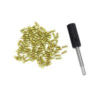 Para TRX4 Para Axial Para SCX10 AXI03007 1/10 100 Piezas M2 Tornillos De Acero Beadlock Llantas De Rueda De 1.9 Con Herramienta De Llave RC Crawler Car Piezas Coche Rc(Yellow,4mm)