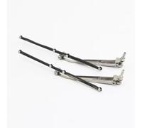 Para TRX4 Para Defender Para Bronco G500 Para MST KM2 1/10 Limpiaparabrisas De Metal RC Car Crawler Accesorios De Actualización Reemplazo De Piezas Coche RC Piezas(Black)