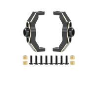 Para TRX4M Para Defender 1/18 Bloques Enlace Dirección Peso Latón Nudillos Cubierta Diferencial Bloques Ruedas Coche Trepador Control Remoto Piezas Mejora RC Reemplazos Repuestos(Size 1)