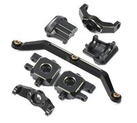 Para TRX4M Para Defender 1/18 Bloques Enlace Dirección Peso Latón Nudillos Cubierta Diferencial Bloques Ruedas Coche Trepador Control Remoto Piezas Mejora RC Reemplazos Repuestos(Size 5)