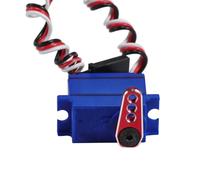 Para TRX4M Para Defender Para Bronco 2065A 1/18 Aluminio 25T Servo Brazo De Dirección Con Dientes De Bocina Accesorios Actualización Para Coche RC Crawler Repuestos Juguetes RC(Red)