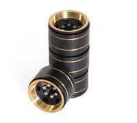 Para TRX4M Para SCX24 AX24 1/18 1/24 4 Uds 1.0 "latón Beadlock Rueda Para Cubo Llanta Coche Trepador Control Remoto Piezas Mejora Accesorios Piezas Llanta Rc