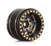 Para TRX4M Para SCX24 AX24 1/18 1/24 RC Crawler Car Upgrade Wheel Rim Accessories 4pcs 1.0" Brass Beadlock Wheel Bujes Rim Maquetas Orugas RC