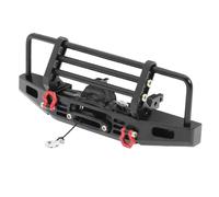 Para Trx4m Para Traxxas Para Axial Para Scx24 Para Fms Para Fcx24 1/18 1/24 Parachoques Delantero Trasero De Metal Cabrestante Automático Sistema RC Coche Rc Parachoques Piezas(Front)