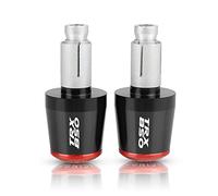 Para TRX850 TRX 850 1996-1999 1997 1998,Empuñaduras De Aluminio CNC Para Motocicleta, Manillar, Extremos Empuñadura, Tapa Tapón, Tapones Equilibrados Piezas(Rojo)