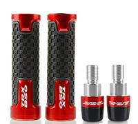 Para TRX850 TRX 850 1996-2000,Empuñaduras De Manillar Motocicleta, Mango Antideslizante, Tapa Barra, Extremos, Enchufe, Accesorios Aluminio CNC Piezas(Rojo)
