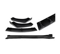 para TT 2004-2019 Kit De Carrocería Parachoques Delantero Coche Protector Alerón Barbilla Faldones Laterales Difusor Trasero Separador Faldón Lateral Automóvil(Carbon Look)