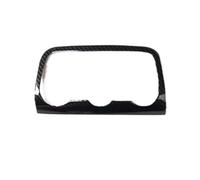 Para TT 2008 2009 2010 2011 2012 2013 2014, Panel De Aire Acondicionado, Decoración, Marco, Embellecedor, Estilo Interior(Carbon Fiber Black)