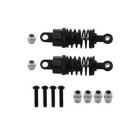 Para TT02 Para TT01 M05 Para HPI Para HSP Para Kyosho Para Redcat Amortiguador Aceite Aleación 1/10 Para Tamiya RC Car Road Drift Para Carreras Piezas(Black,2pcs)