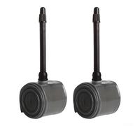 Para tubo interior 700C para carretera para bicicleta, compatibilidad amplia de 23-32C, 45 mm para válvula, tubo de neumático de carreras ligero resistente a alta presión para disco y llanta (2